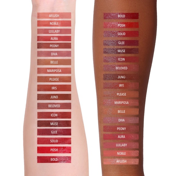 NEW Moira- Lip Plush Cream Light Pink and Nude Liquid Lipstick (Aflush) - Picture 5 of 6